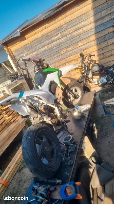 Projet Prototype Pit Bike / Custom - Base unique (Moteur scooter 2T) (image 1)