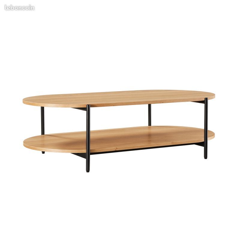 BRODIE - Table basse avec finition chêne (image 6)