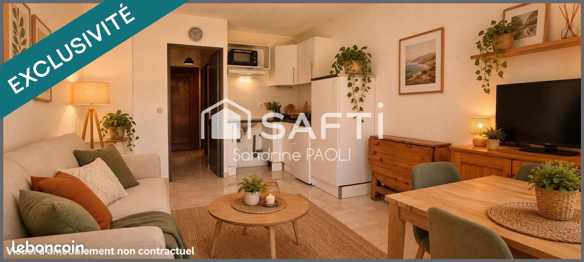 Appartement 1 pièce 23 m² · à Villeneuve-Loubet · 23 m² · 185 000 €
