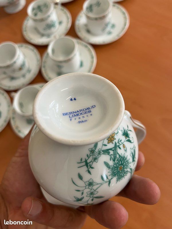 Service à café Bernardaud Pékin (image 10)