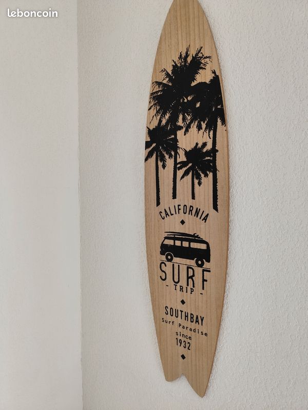 Mini Planche De Surf Décorative, Style Vintage, Occasion