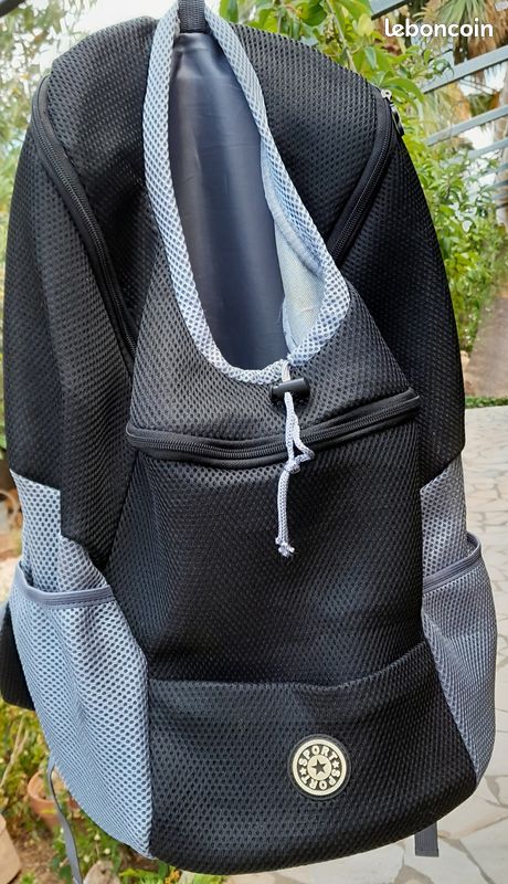 Sac à dos transport petit chien ou chiot (image 1)