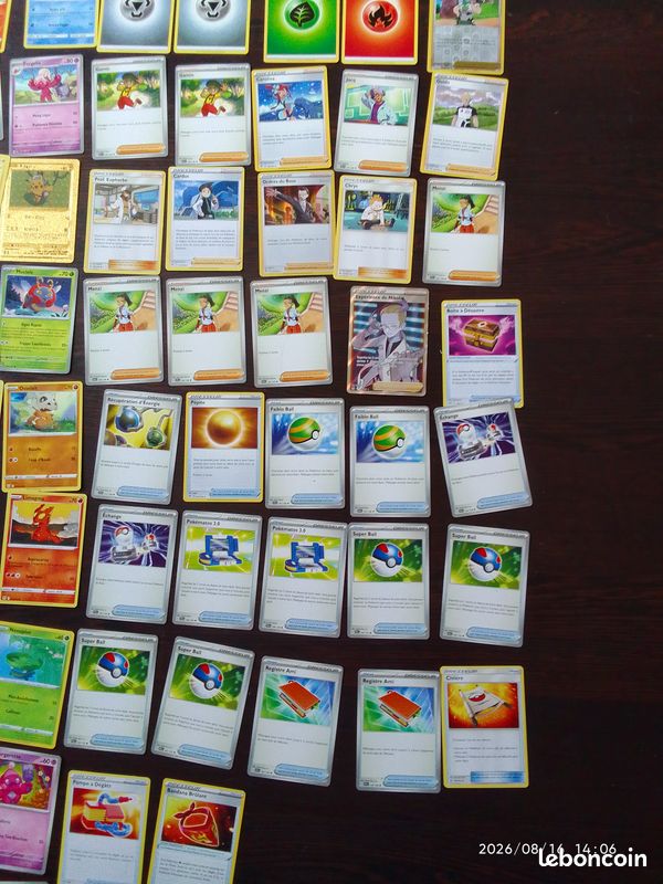 Lot de 215 cartes Pokémon (image 6)