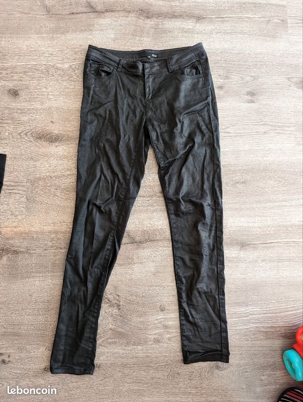 Pantalon noir - Etam - taille 38 (image 1)