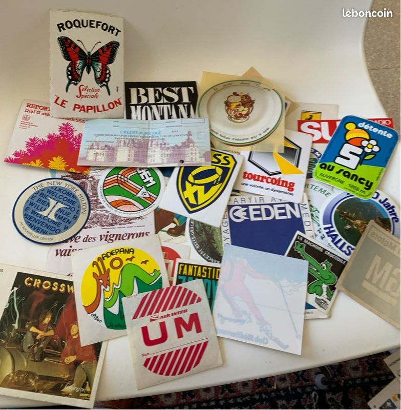 Lot De 115+ Autocollants Vinyle Vintage - Smiley, Paix, Années 90 - Carnaval Collection