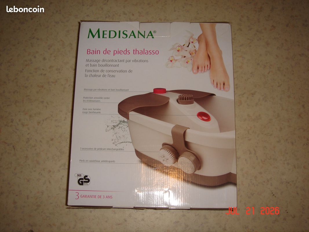 Bain de pieds Thalasso neuf (image 2)