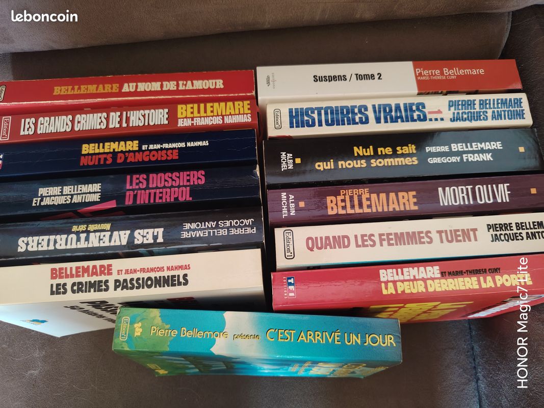 Lot livres Pierre Bellemare (image 2)