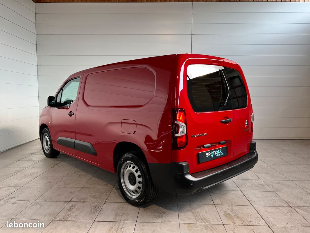 Citroën Berlingo (3 places) XL 950kg BlueHDi 130 S&S BVM6 Club / Faible KM /14 990 HT (image 3)