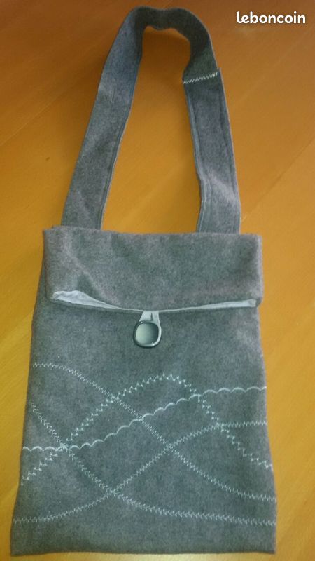 Sac Bandoulière flanelle (image 1)