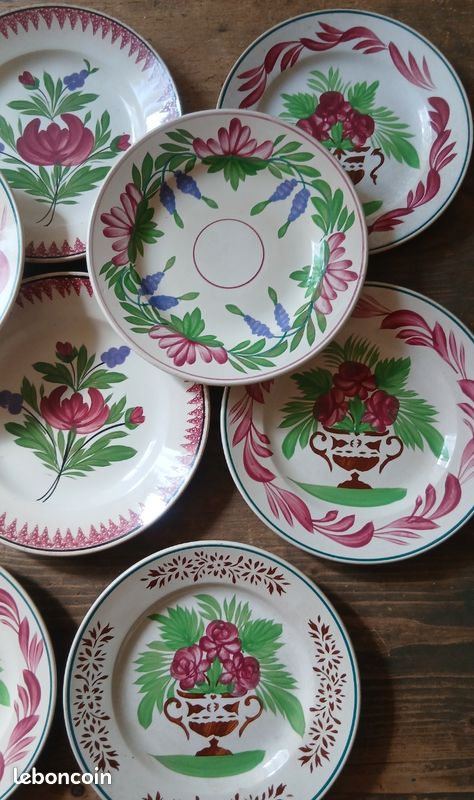 Assiettes sarreguemines (image 2)