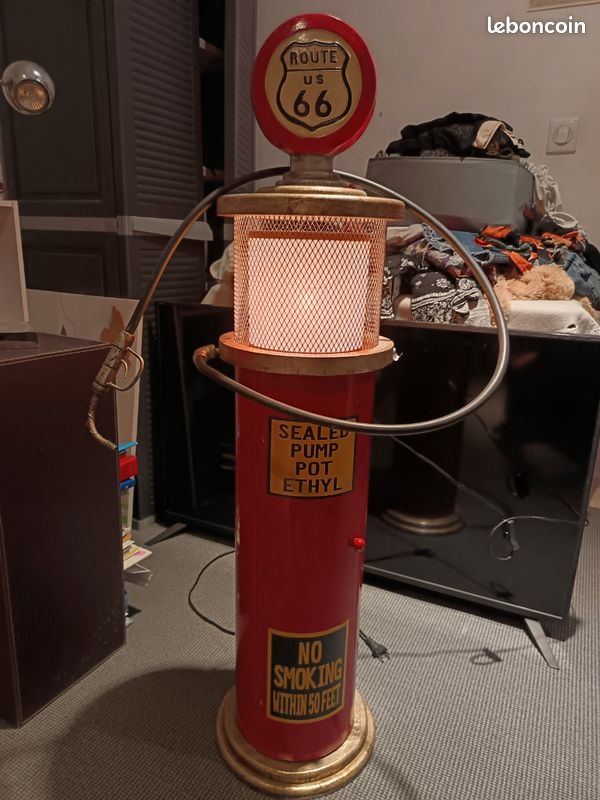Lampe et range CD vintage (image 1)