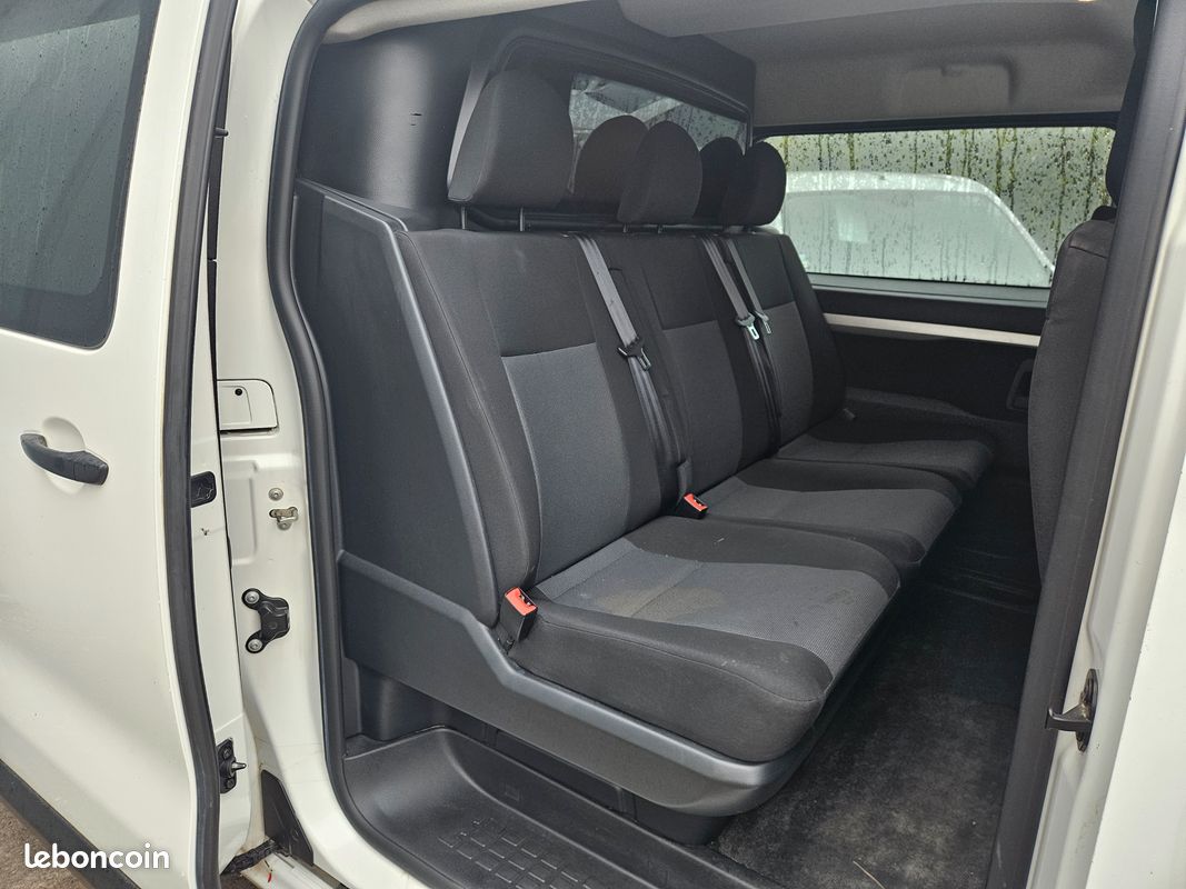 Citroen jumpy ca 6 places xl 2.0 bluehdi 120 cv 1ere main 2021 tva recuperable (image 4)