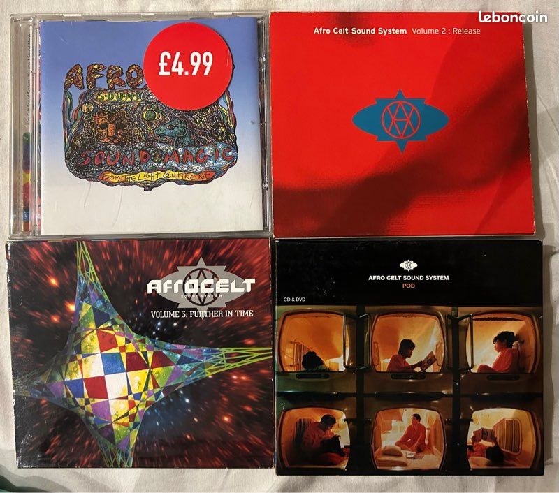 Afrocelt sound system volume 1,2,3 + pod (image 1)