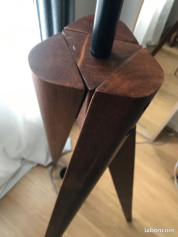 Pied lampe bois (image 3)