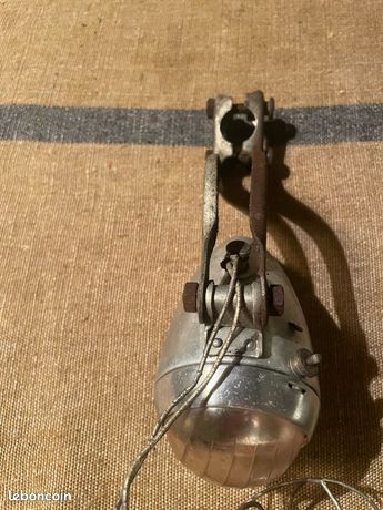 PHARE OBUS ALUMINIUM LEFOL LUXOR 65 velo bicyclette