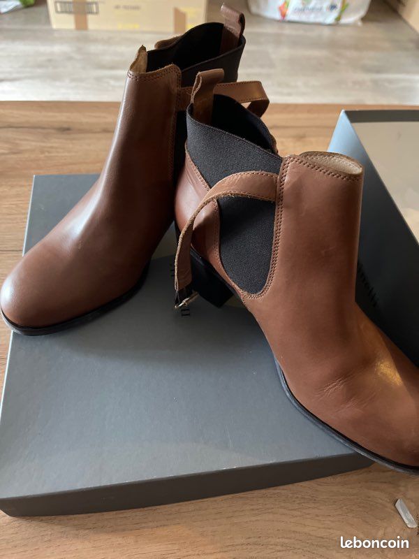 Bottes Minelli Minelli Bottines Camel Minelli Camel Bottines