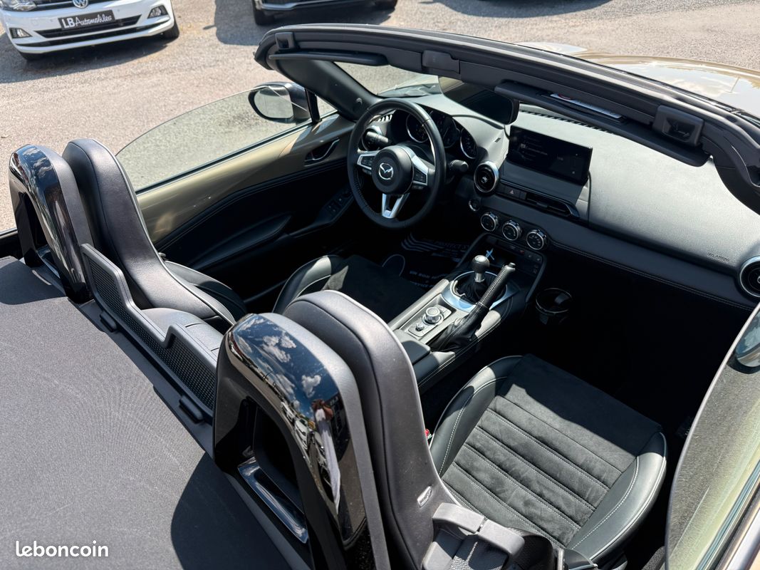 MX-5 Roadster 2.0L SKYACTIV-G 184 ch Homura - 1ère Main - Siège Recaro (image 2)