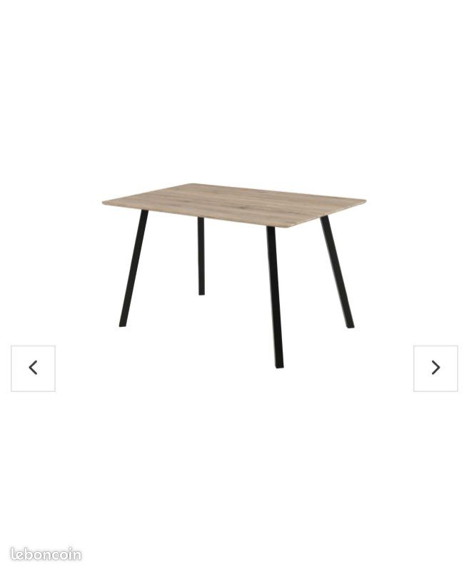 Table neuve imitation chêne (image 1)