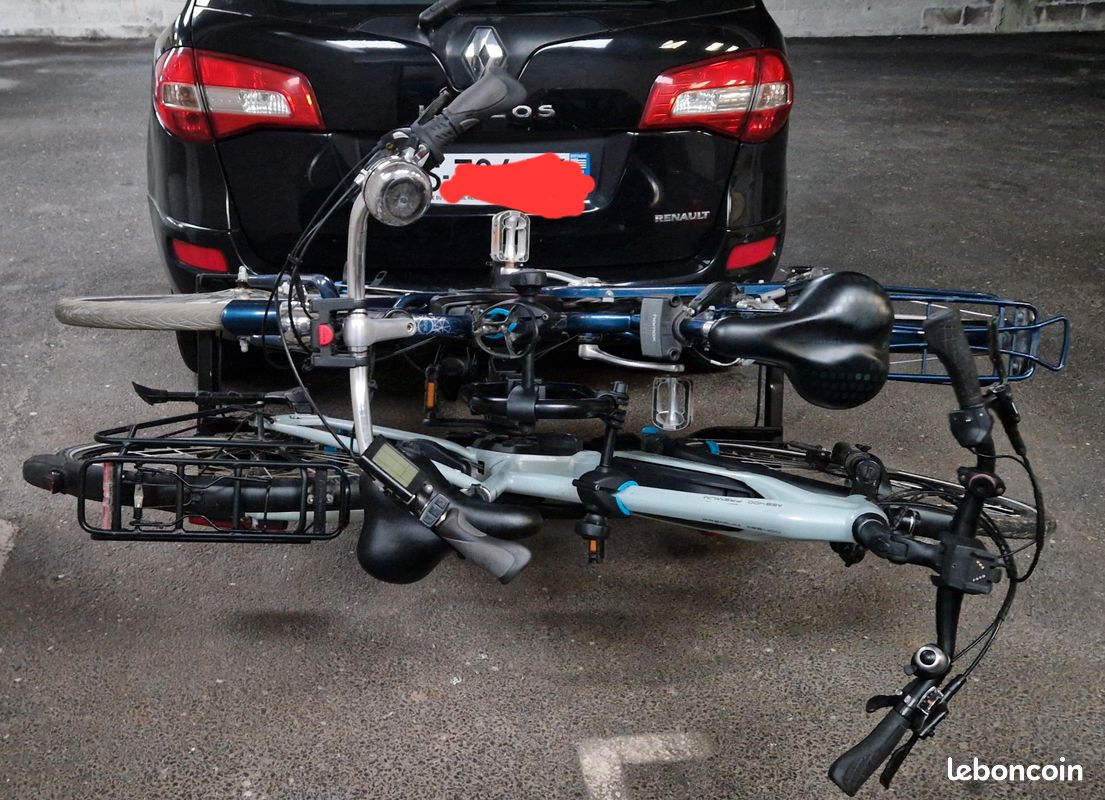 Porte-Vélos Pour Attelage - Support 2 Vélos (Inclut Vélos Électriques) - Norme CE - Marque Warmfay - Neuf