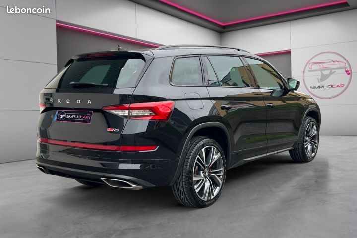 SKODA KODIAQ RS 2.0 BI-TDI 240ch DSG 4X4 Garantie 12 mois (image 4)