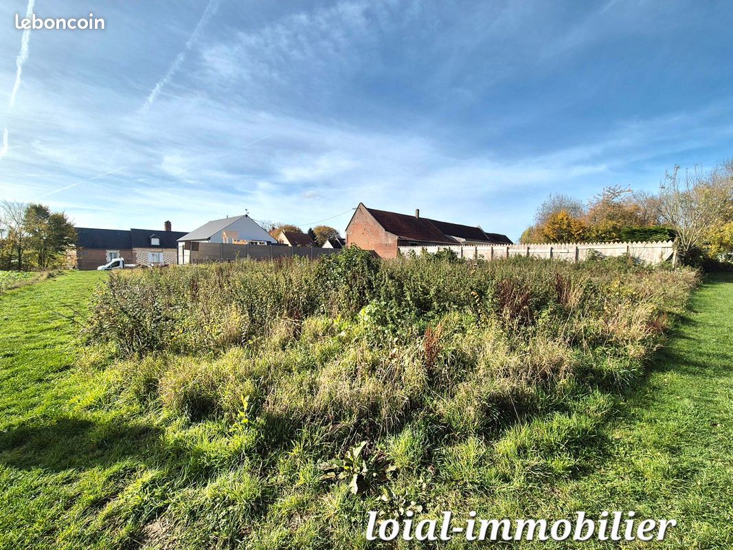 Haudivillers Terrain à Vendre plat avec accès voiture Orientation Sud-ouest a voir rapidement · 58 000 €