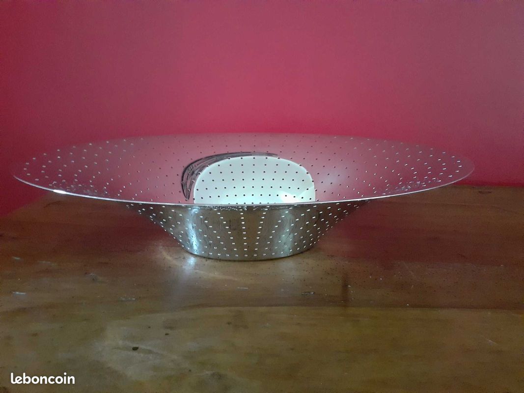Panier à Fruits Alessi En Inox Argenté - Bon état