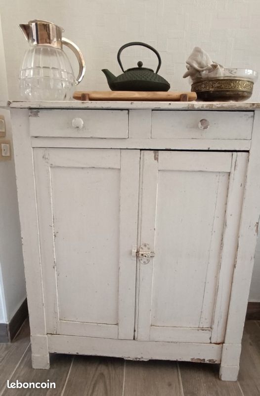 Buffet parisien vintage années 50 / "Chez nous campagne" (Perche) (image 1)