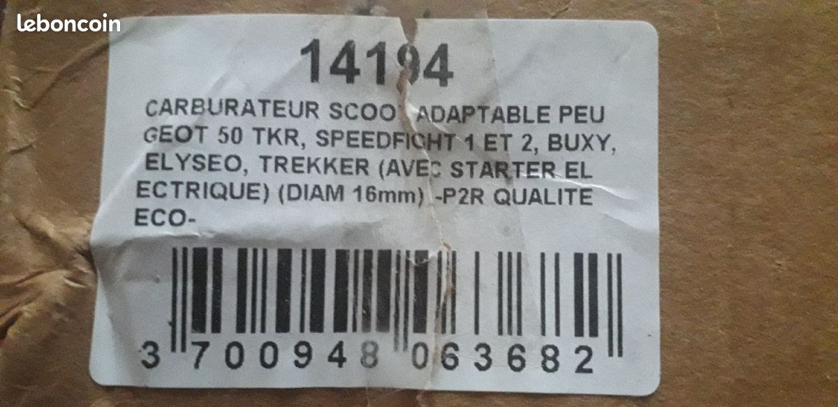 Carburateur scooter (image 1)