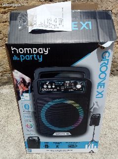 Grande enceinte Haut-parleur Homday Groove X1 sur pied Photo