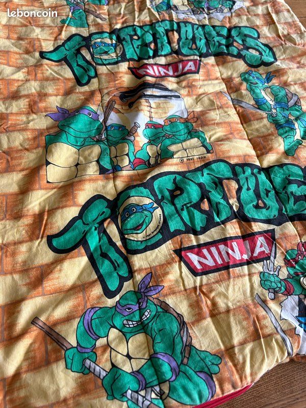 Couette Vintage Tortues Ninja Ero – Taille Twin, Motif Rétro, Pour Ado Ou Enfant (neuf Sans Emballage)