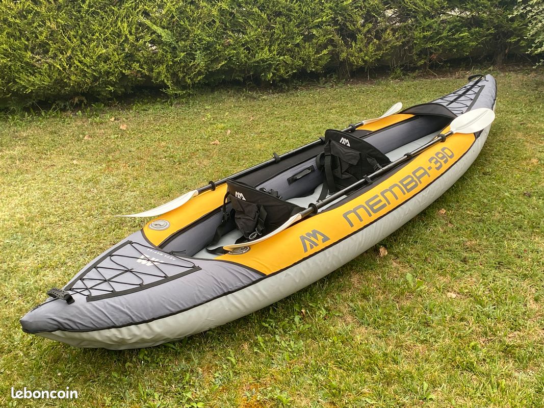 Kayak gonflable Memba 390 + gilet de sauvetage (image 1)