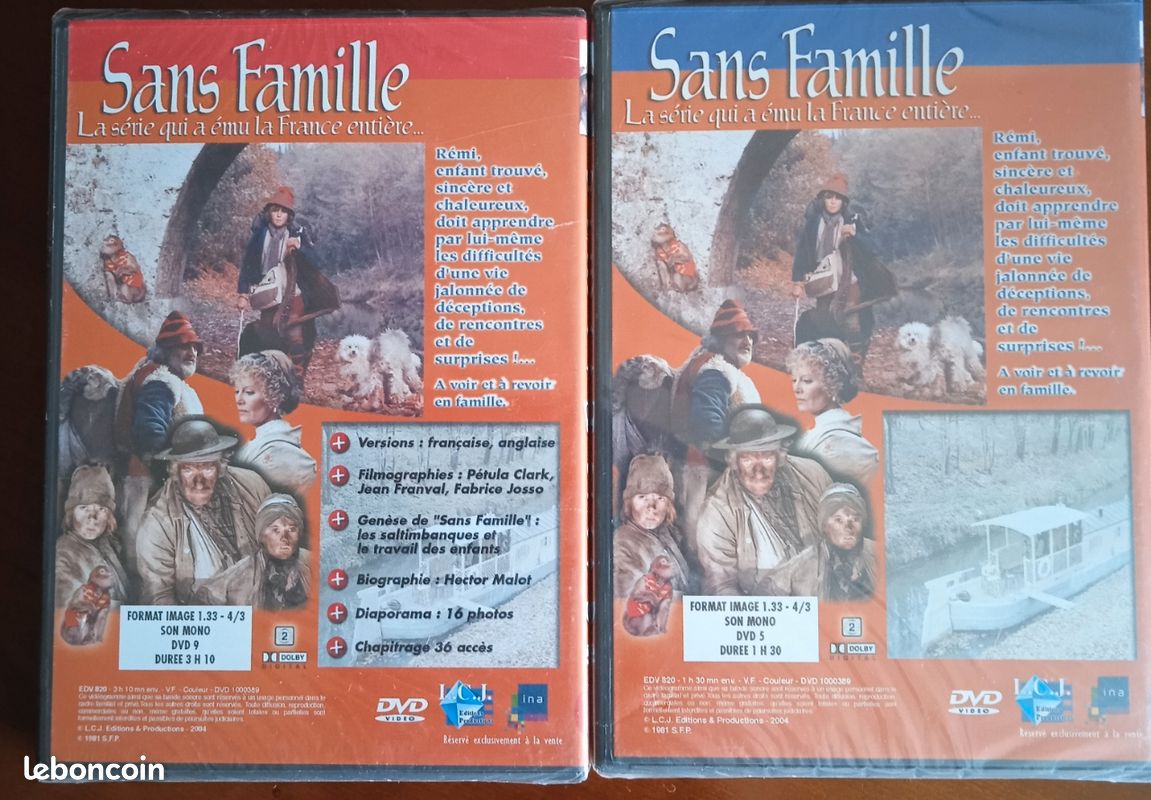 Sans famille Petula CLARK 2 DVD neufs sous blister (image 2)