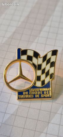 b PINS PIN CAR GP MERCEDES ARTHUS BERTRAND