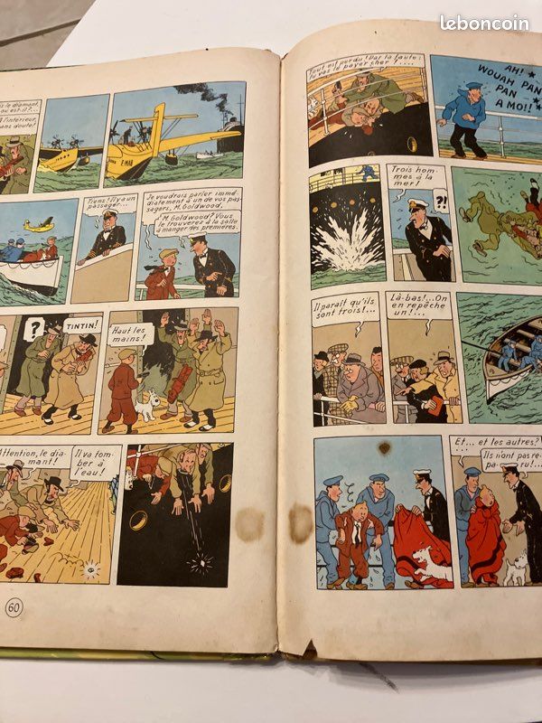 Pixi HERGÉ Tintin série N°1 L'OREILLE CASSÉE Général Alcazar