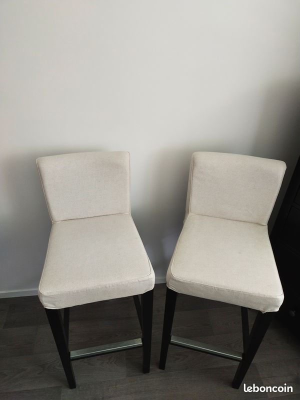 2 tabourets bar ikea (image 3)