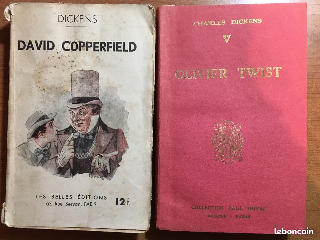 Lot de 2 Livres CHARLES DICKENS (image 1)