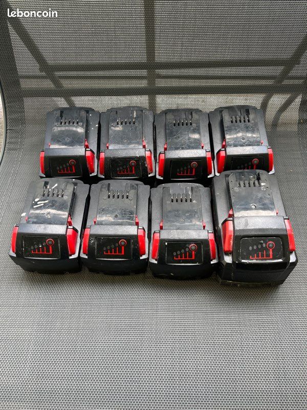 Lot batterie 18V (image 1)