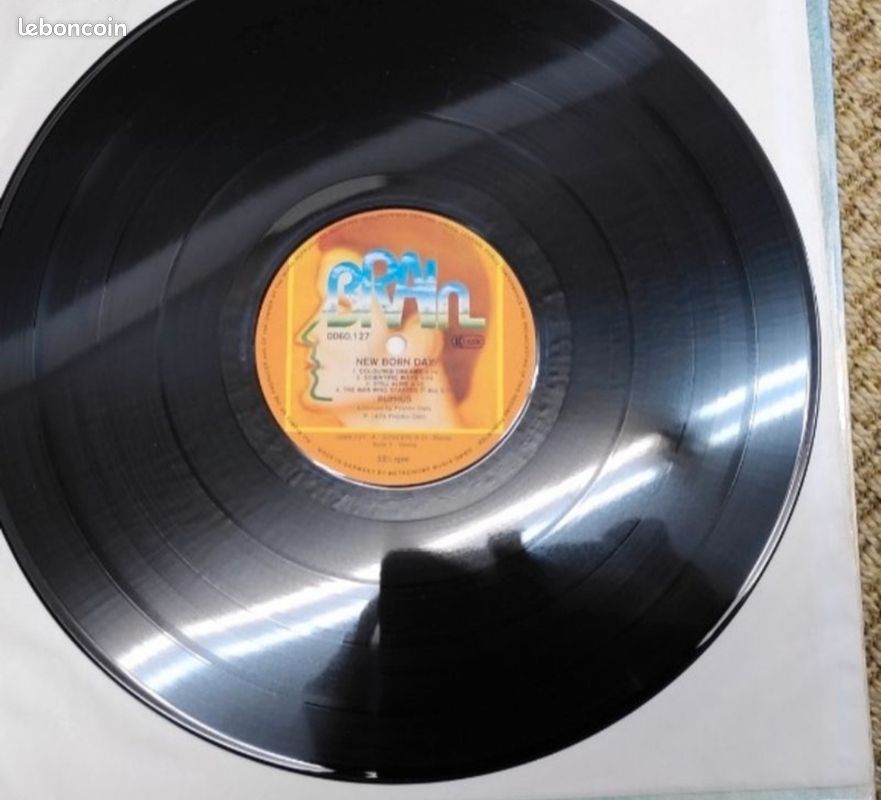 [RARE] RUPHUS - New born day - Disque vinyle LP 33 tours (image 6)