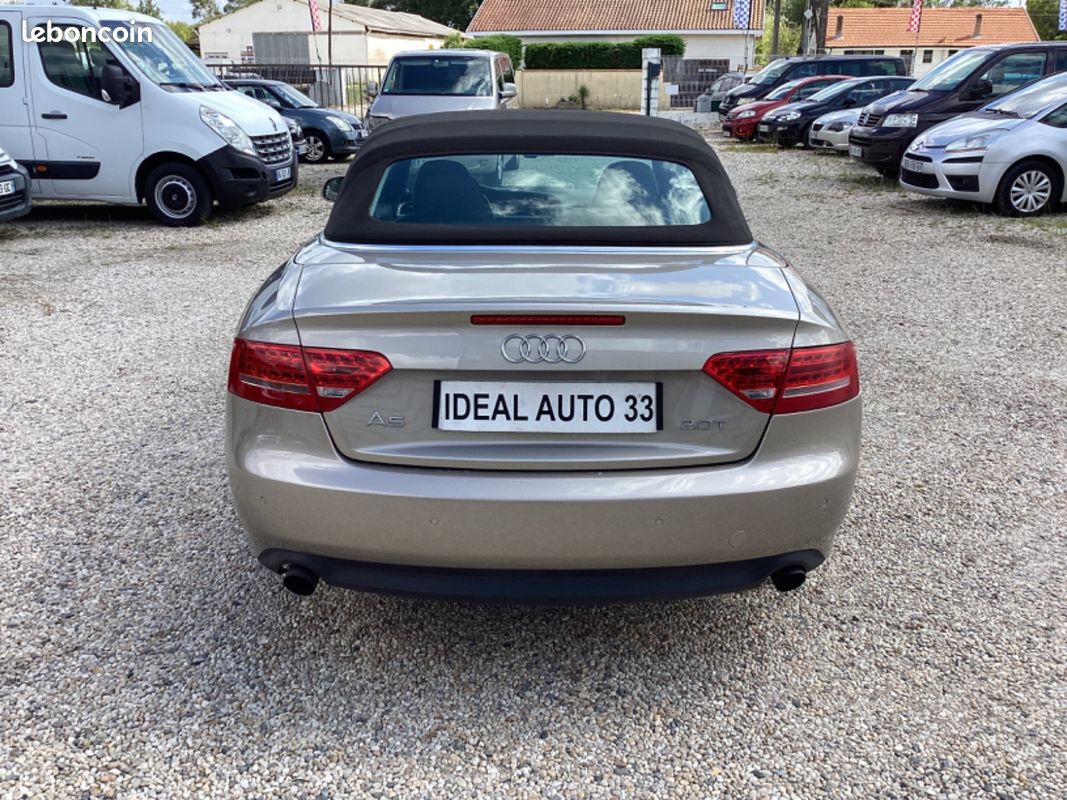 Audi A5 CABRIOLET 2.0 TFSI 180 ch BOITE AUTO (image 16)