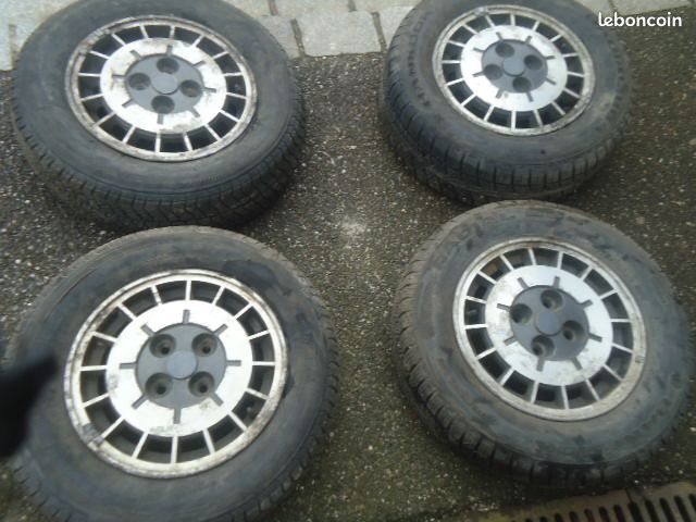 6 jantes aliage 5 1/2x13 renault 18 (image 1)