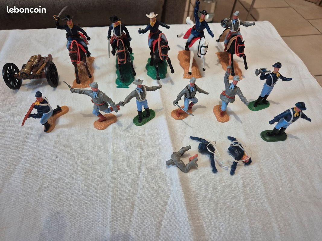 Soldat Starlux Premier Empire - Cavalier Français 1/32 - Boîte D'origine