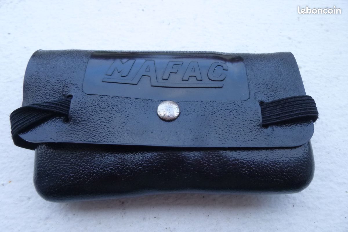 Sacoche Sous Selle Vélo Vintage Mafac – Trousse à Outils Souple – Noir – Occasion