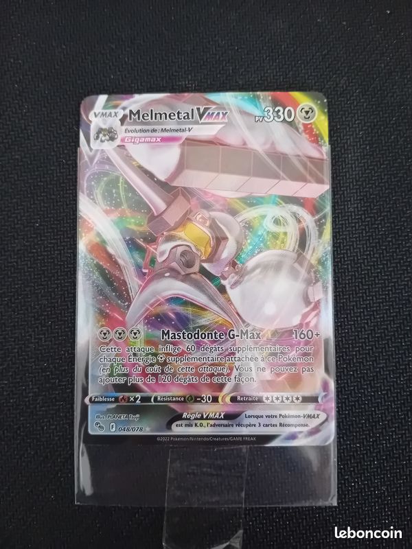 melmetal vmax pokemon card Amazon.com: Melmetal Vmax 080/078 - Pokemon Go - Full Art - Secret Rare Card