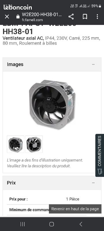 Ventilateur axial professionnel (image 5)
