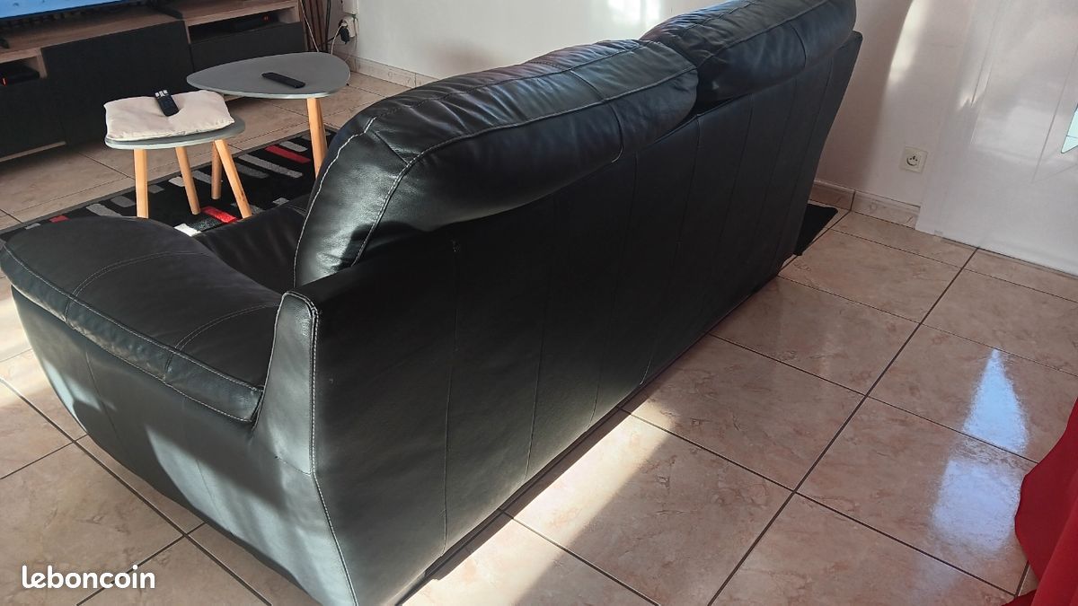 Canapé cuir (image 6)