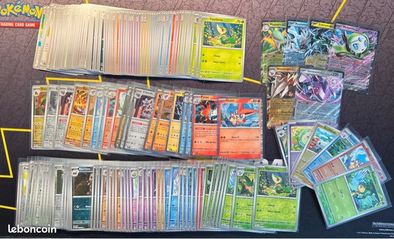Gros lot de cartes Pokémon 10,5 foudre noire (image 1)