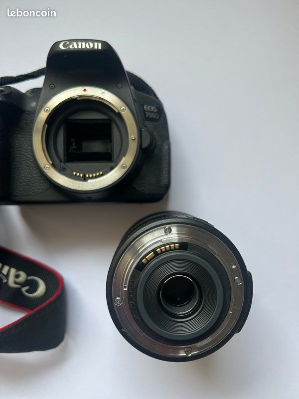 Appareil photo canon EOS 700 D + objectif 18 - 55mm (image 5)