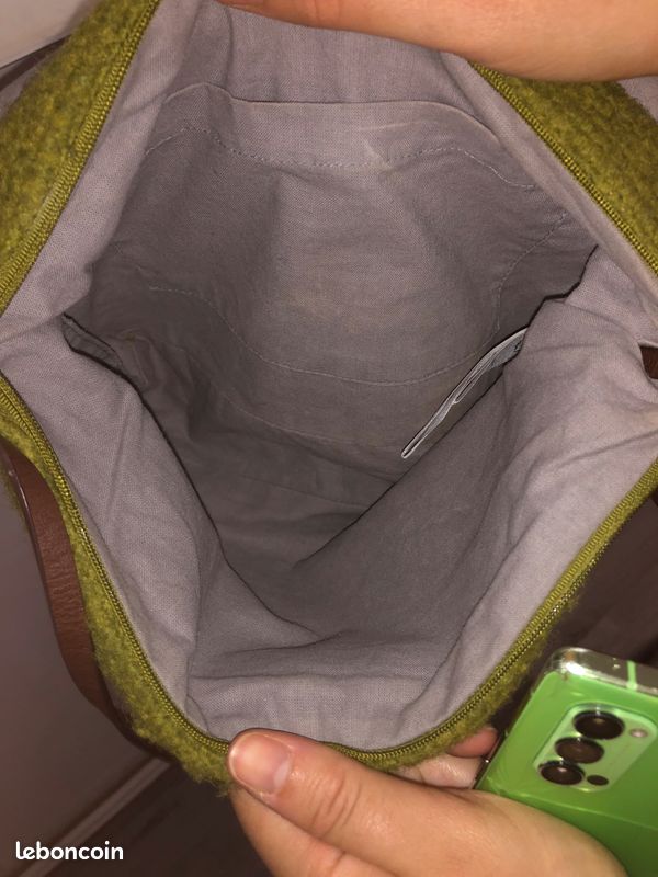 Sac à main vert (image 4)