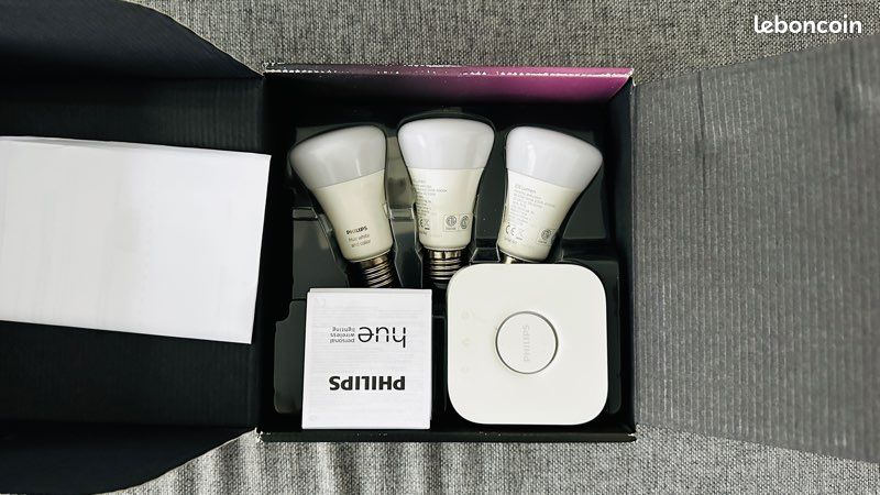 Pack 3 ampoules connectées Philips hue (image 2)