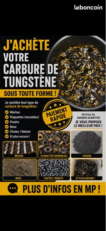Carbure de tungstène (image 1)